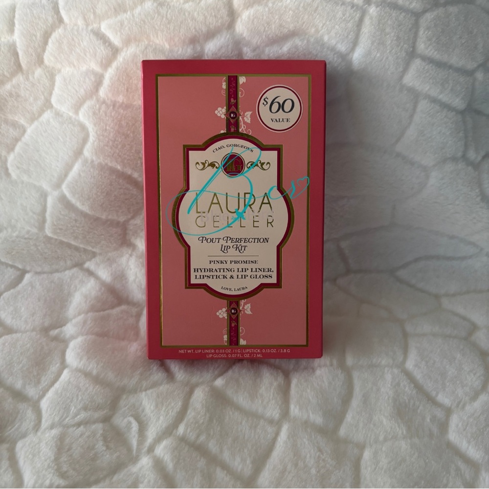 Laura Geller Pout Perfection Lip Kit Pinky Promise Set - Picture 2 of 5